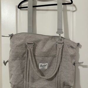 Herschel Supply Company Light Gray Diaper Bag